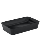 Praustuvas-dubuo Ideal Standard Ipalyss Rectangular, 550x380 mm, juoda matinė