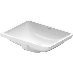 Praustuvas Duravit Starck 3, 530x365 mm, be angos maišytuvui