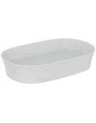 Praustuvas Ideal Standard Ipalyss Oval, 600x380x120 mm, be angos maišytuvui