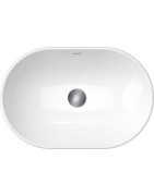 Praustuvas-dubuo Duravit D-Neo, 600x400 mm, be angos maišytuvui