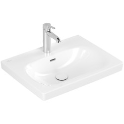 Praustuvas Villeroy&Boch Skyla, 600x460 mm, su anga maišytuvui