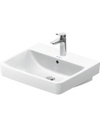 Praustuvas Duravit No.1, 550x460 mm, su anga maišytuvui