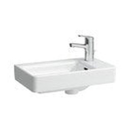 Praustuvas Laufen Pro S, 480x280x85 mm, su anga maišytuvui dešinėje, asimetrinis