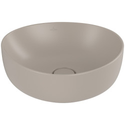 Praustuvas Villeroy&Boch Antao, 400x395x145 mm, be angos maišytuvui, migdolinė (Almond)