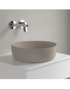 Praustuvas Villeroy&Boch Antao, 400x395x145 mm, be angos maišytuvui, migdolinė (Almond)