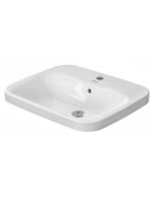 Praustuvas Duravit DuraStyle, 560x455 mm, su anga maišytuvui