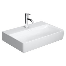 Praustuvas Duravit DuraSquare, 600x400 mm, su anga maišytuvui