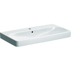Praustuvas Geberit Smyle Square, 900x480 mm, su anga maišytuvui