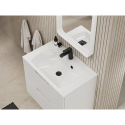 Praustuvas Ravak Classic Slim 700, 700x450x158 mm, su anga maišytuvui