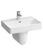Praustuvas Laufen Pro S Compact, 600x380x95 mm, su anga maišytuvui