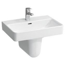 Praustuvas Laufen Pro S Compact, 600x380x95 mm, su anga maišytuvui