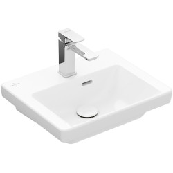 Praustuvas Villeroy&Boch Subway 3.0, 450x370x145 mm, su anga maišytuvui
