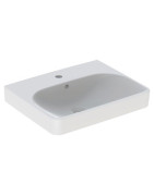 Praustuvas Geberit Smyle Square, 550x440 mm, su anga maišytuvui