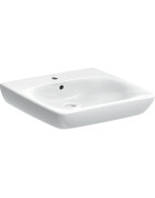 Praustuvas Geberit Selnova Comfort, 550x550 mm, su anga maišytuvui