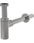 Sifonas praustuvui Alcadrain A400 Design, žalvarinis, DN32, chromas
