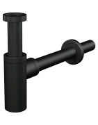 Sifonas praustuvui Alcadrain A400BLACK Design, žalvarinis, DN32, juoda matinė