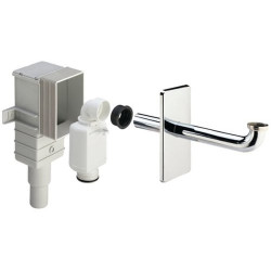 Sifonas praustuvui Ideal Standard, potinkinis, Ø32, chromas