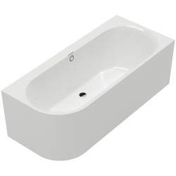 Vonia Villeroy&Boch Oberon 2.1, 180x80 cm, Quaryl, dešinė, su panele ir sifonu