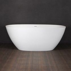 Laisvai pastatoma vonia Paa Perla, 160x75 cm, Silkstone
