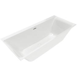 Stačiakampė vonia Villeroy&Boch Subway 3.0, 180x80 cm, Quaryl, su sifonu