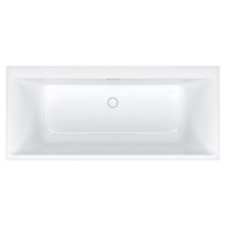 Stačiakampė vonia Villeroy&Boch Subway 3.0, 180x80 cm, Quaryl, su sifonu