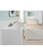 Stačiakampė vonia Villeroy&Boch Subway 3.0, 180x80 cm, Quaryl, su sifonu
