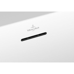 Stačiakampė vonia Villeroy&Boch Subway 3.0, 180x80 cm, Quaryl, su sifonu