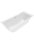 Stačiakampė vonia Villeroy&Boch Subway 3.0, 170x75 cm, Quaryl, su sifonu