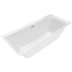 Stačiakampė vonia Villeroy&Boch Subway 3.0, 170x75 cm, Quaryl, su sifonu