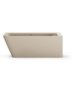 Vonia Paa Quadro, 160x75 cm, Silkstone, Caffelatte, kampas A