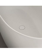 Vonios sifonas Villeroy&Boch Antao, Push-to-open, baltas