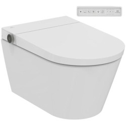 Pakabinamas unitazas Ideal Standard i.Life E, Rimless, su bidė funkcija, su dangčiu