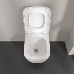 Pakabinamas unitazas Villeroy&Boch Subway 3.0, TwistFlush, CeramicPlus, su dangčiu