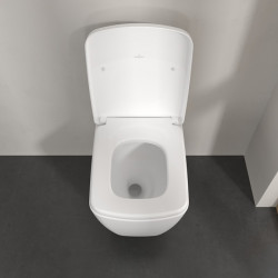 Pakabinamas unitazas Villeroy&Boch Subway 3.0, TwistFlush, su dangčiu
