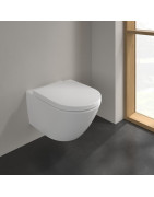 Pakabinamas unitazas Villeroy&Boch Subway 3.0, TwistFlush, CeramicPlus, balta (Stone White)