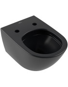Pakabinamas unitazas Villeroy&Boch Subway 3.0, TwistFlush, CeramicPlus, juoda (Pure Black)