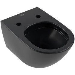 Pakabinamas unitazas Villeroy&Boch Subway 3.0, TwistFlush, CeramicPlus, juoda (Pure Black)