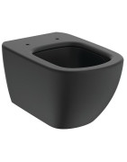 Pakabinamas unitazas Ideal Standard Tesi, AquaBlade, juoda matinė