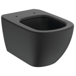 Pakabinamas unitazas Ideal Standard Tesi, AquaBlade, juoda matinė