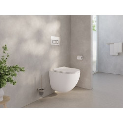 Pakabinamas unitazas Ravak Chrome, AquaSpin, su dangčiu