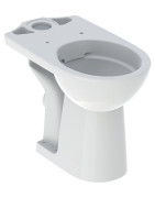 Pastatomas unitazas Geberit Selnova Comfort, horizontaliu nuotaku, Rimfree, žmonėms su negalia