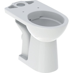 Pastatomas unitazas Geberit Selnova Comfort, horizontaliu nuotaku, Rimfree, žmonėms su negalia