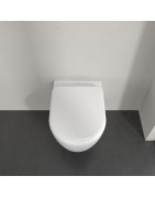 Pakabinamas unitazas Villeroy&Boch Skyla, TwistFlush E3, CeramicPlus, su dangčiu Soft-Close