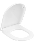 Unitazo sėdynė su dangčiu Villeroy&Boch Antao, CeramicPlus, White Alpin, Soft-Close