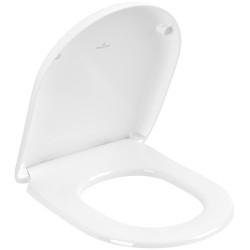 Unitazo sėdynė su dangčiu Villeroy&Boch Antao, CeramicPlus, White Alpin, Soft-Close