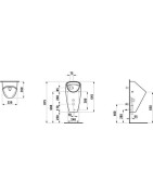 Pisuaras Laufen Caprino, Rimless, elektroninis nuleidimas, Bluetooth