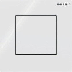 Pisuaro nuleidimo mygtukas Geberit Type01 Square, baltas