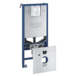 Rėmas unitazui Grohe Rapid SLX 3in1, S dydžio mygtukui, su tvirtinimo elementais ir tarpine