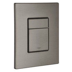 WC mygtukas Grohe Skate Cosmopolitan, matinė grafito spalva (Brushed Hard Graphite)