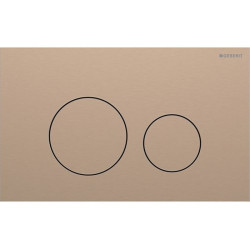 WC mygtukas Geberit Sigma40 Round, raudonas auksas